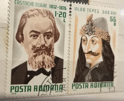 Timbre Serii Romania Personalitati 2 foto