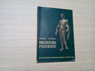 BRONZURI FIGURATE - Mihai Irimia - 1966, 53 p. cu imagini; tiraj: 5200 ex. foto