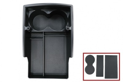 Consola Centrala Depozitare Tesla Model S (2012-up) Model X (2015-up) Negru Performance AutoTuning foto