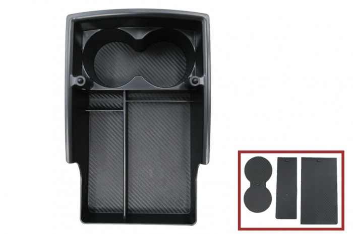 Consola Centrala Depozitare Tesla Model S (2012-up) Model X (2015-up) Negru Performance AutoTuning