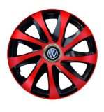 Cumpara ieftin Set 4 capace roti Drift extra red R15 pentru gama VW