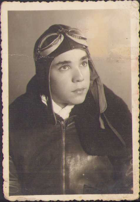 HST M15 Poză pilot rom&acirc;n aviație 1944