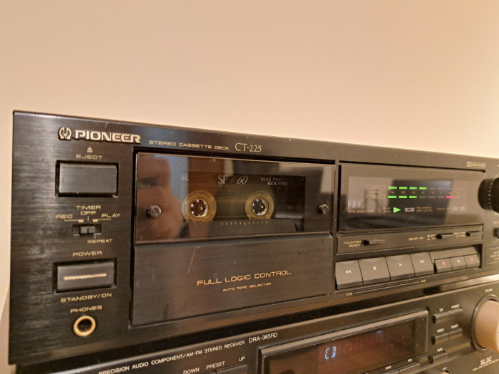 Deck Pioneer CT-225, 1989, Japan