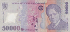 ROMANIA 50000 LEI 2001 aXF foto