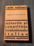 Miturile si constiinta decadentismului italian Carlo Salinari