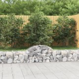 Gossi cosuri gabion arcuite 9 buc, 200x30x40/60 cm, fier galvanizat
