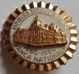 Insigna, Republica Socialista Romania, Banca Nationala 1880-1980
