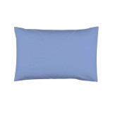 Fata de perna 50x70, 100% bumbac ranforce,model albastru uni 143