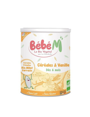 Cereale cu Vanilie pentru Bebelusi Bio 400gr La Mandorle foto