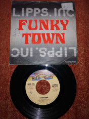 Lipps Inc FunkyTown Casablanca 1979 US single vinil vinyl 7? foto