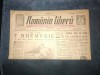 ZIAR ROMANIA LIBERA 8 NOIEMBRIE 1945