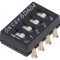 Comutator DIP-SWITCH 4 Secțiuni ON-OFF 24VDC