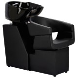 Scafa coafor Coco pentru salonul de coafură și frizerie cu bol ceramic mobil armătură baterie si cască