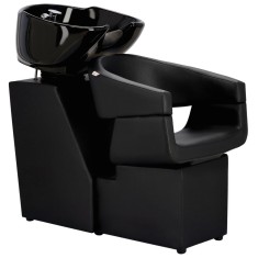 Scafa coafor Coco pentru salonul de coafură și frizerie cu bol ceramic mobil armătură baterie si cască