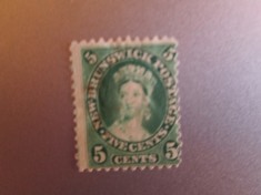CANADA NEW BRUNSWICK Q VICTORIA NESTAMPILAT=97