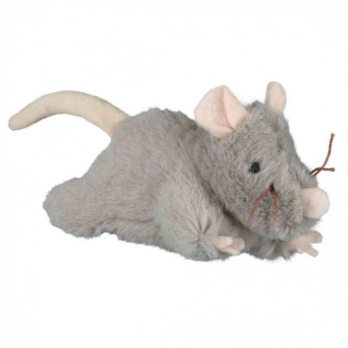 Trixie Șoarece de pluș pentru pisici 15 cm