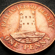 Moneda 1 PENNY - JERSEY, anul 1998 * cod 4536