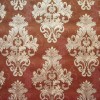 Tapet clasic, baroc, dormitor, living, visiniu, auriu, Gracia, 7070-13