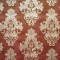 Tapet clasic, baroc, dormitor, living, visiniu, auriu, Gracia, 7070-13