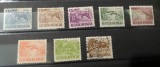 Seria Completă Indonezia 1956 - Fauna Sălbatică, Pangolin, Cerb Pitic Kantjil, Vidră, Banteng, 8v -A333, Stampilat