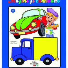 Mașini și camioane. Carte de colorat - Paperback - Mihai Neacşu - Prestige