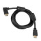 Generic CABLU HDMI - HDMI UNGHI 90GR Black