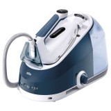 Statie de calcat Braun CareStyle 5 IS5245BL, 2400 W, 7 bar, 480g/min, Rezervor apa 2l, Talpa EloxalPlus, Mod Turbo, Tehnologie PowerSteam, Albastru