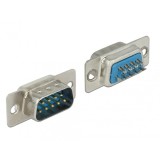 Conector de lipit serial D-SUB 9 pini tata, Delock 65881