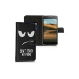 Husa pentru Motorola Moto G5, Piele ecologica, Negru, 41077.02