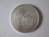 Cumpara ieftin Rara! Cuba 1 Peso 1993 moneda aniversara din metal argintat, America Centrala si de Sud, Cupru-Nichel