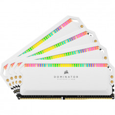 Memorie Corsair Dominator Platinum RGB 32GB (4x8GB) DDR4 3200MHz CL16 1.35V Z White Quad Channel Kit foto