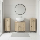 Cumpara ieftin Set de cabinet pentru baie cu 3 piese BREDA 3 buc.