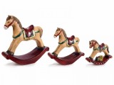 Cumpara ieftin Set 3 figurine Caluti 29.5x9x29 cm, 23x7x22.5 cm, 16x5.5x15.5 cm