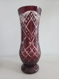 VAZA CRISTAL Rosu Rubin 26 cm