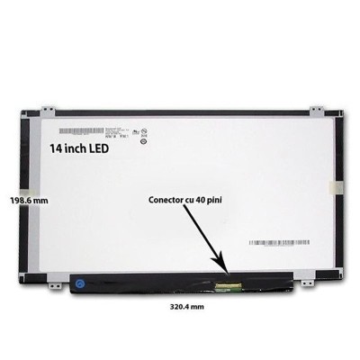 Display Laptop 14&amp;quot; WXGA, AU Optronics B140xW01 V.C, NOU foto
