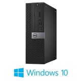 Calculatoare Dell OptiPlex 5050 SFF, Quad Core i5-7500, 8GB, 256GB SSD, Win 10 Home