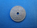 25 CENTI 1939 / BELGIA, Europa