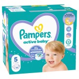 Scutece Active Baby Mega Box Marimea 5 pentru 11 -16 kg, 110 bucati, Pampers