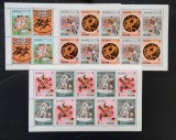 RAS al KHAIMA-OLIMPIADA MUNICH 1972 emisiunea I-5 SERII IN 3 COLI MICI-MNH** - RAK 109B