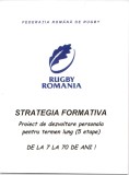 strategia formativa proiect de dezvoltare personala pentru termen lung (5 etape) de la 7 la 70 de ani rugby rugbi