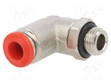 Racord push-in unghi AIGNEP alamă nichelată 0,99&divide;20bar -20&divide;80&deg;C
