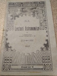 B. Lecturing Astronomice 1927 foto