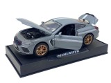 Macheta metal BMW M8 replica 1:32 gri cu sunete si lumini deschide usi, capota si portbagaj