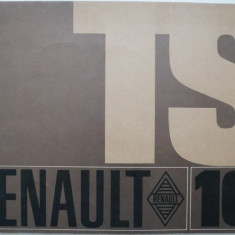 Renault 16 TS. Brosura de prezentare (Text in limba franceza)