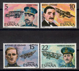 Spania 1980 - Pionierii aviației, MNH, Nestampilat