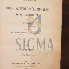 Histoire des theories et des idees morales dans l'antiquite Dedicatie!