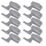 Cumpara ieftin Set 10 balamale pentru mobilier cu iluminare LED, 7.5 x 4 x 2 cm