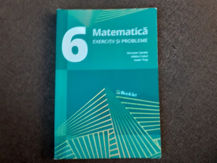 VALER POP NICOLAE SANDA MATEMATICA CLASA A VI A EXERCITII SI PROBLEME