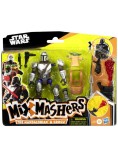 Hasbro Starwars Mixmashers Deluxe Mando And Grogu (g0300)