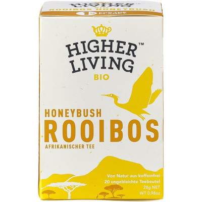 Ceai Rooibos Honeybush Bio 20 plicuri Higher Living foto